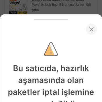 Hepsiburada Siparişimi Yollamıyor Ve İptal De Etmiyor