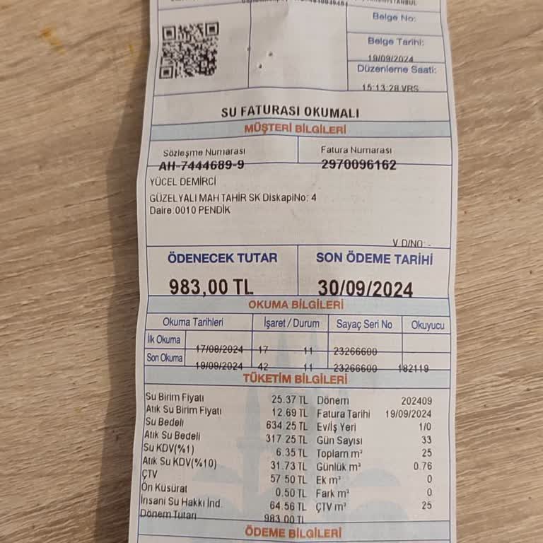 İSKİ'nin Fahiş Su Faturaları Can Sıkıyor