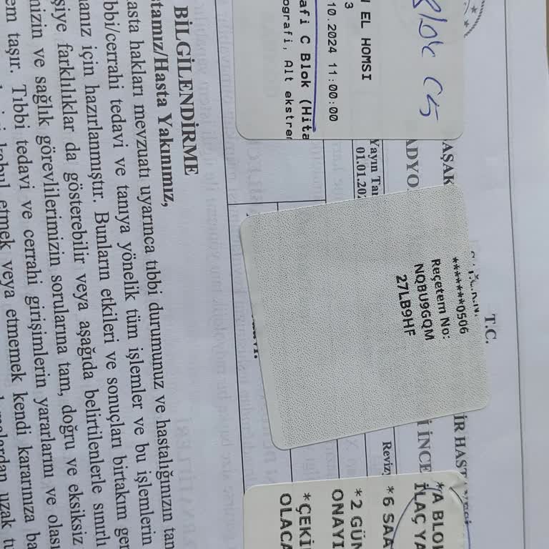 Sağlık Bakanlığı Hiçbir Şeyim Yok