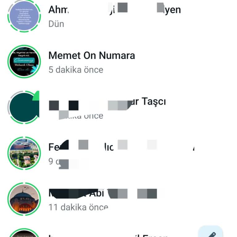 WhatsApp Durumlar Karışık Görünüyor