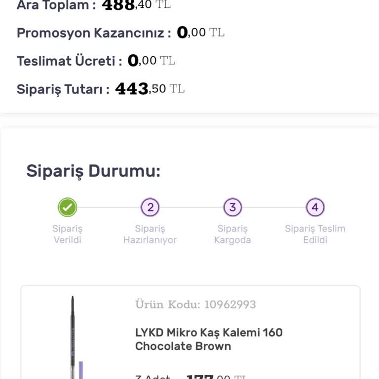 Gratis Kargo Verilme Süresi