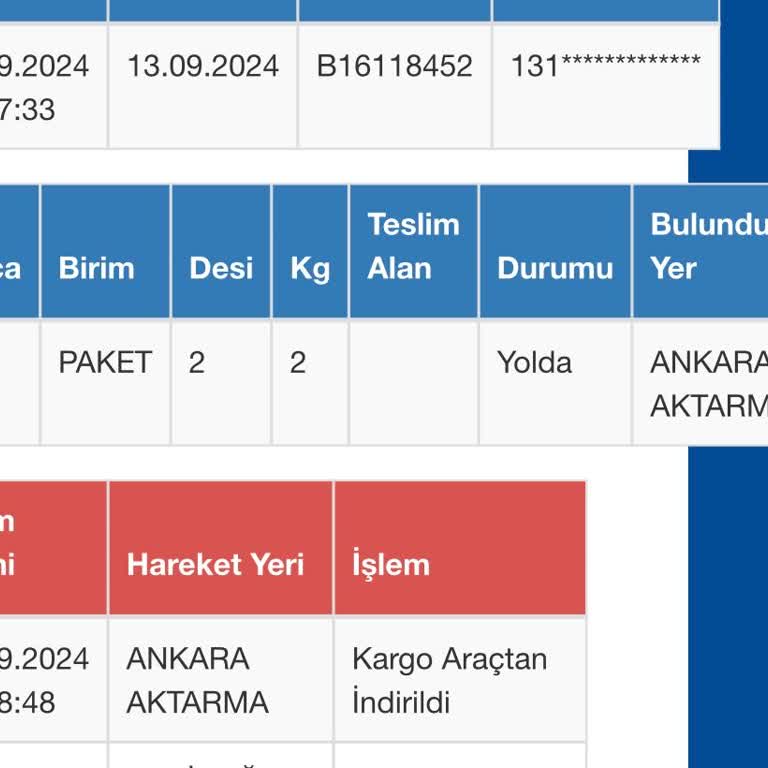 Sürat Kargo Siparişimin Teslim Edilmemesi