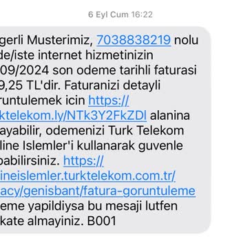 Türk Telekom Fahiş Fiyat Artışı Ve Kalitesiz Hizmet