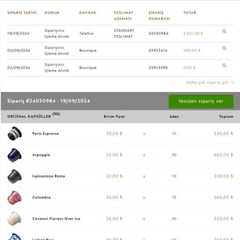 Nespresso Siparişim Değiştirildi Ve Kampanyam İptal Edildi