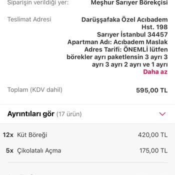 Yemek Sepeti Sipariş Hk