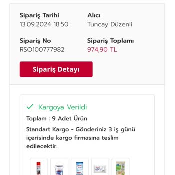 Rossmann Eksik Ürün Bildirimine Geri Dönüş Yapmıyor