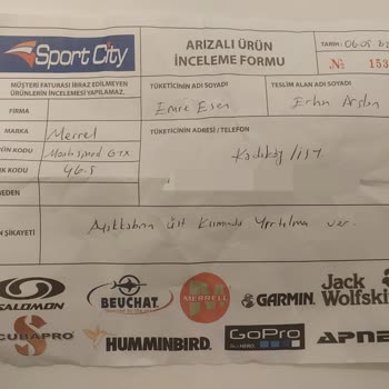 Merrell Moab Speed Gore-Tex Ayakkabının 5 Ayda Yırtılması