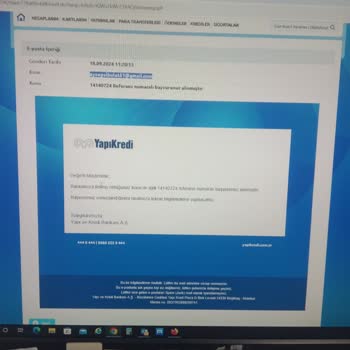 Yapı Kredi Bankası ATM Ye Para Sıkıştı