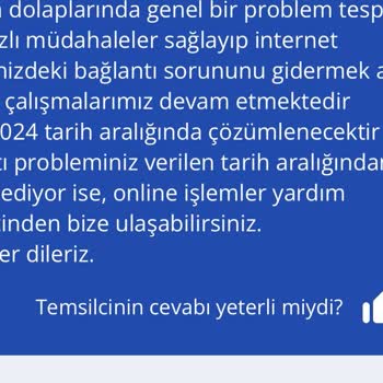TurkNet Bitmeyen Arıza Çalışması