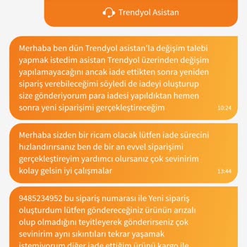 Trendyol Sıkıldım Bu Sorunları Yaşamaktan