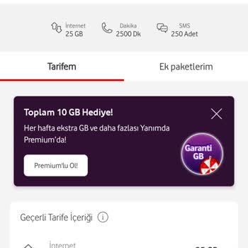 Vodafone Tarifesinde Şok Edici Zam ve Yetersiz Hizmet