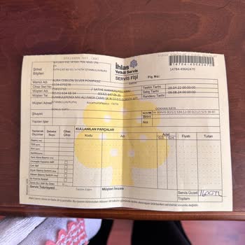 Aura Cebilon Arıtma Cihazı Servisinden Memnuniyetsizlik