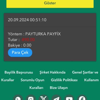 Betpark 900 TL Ödeyemiyor