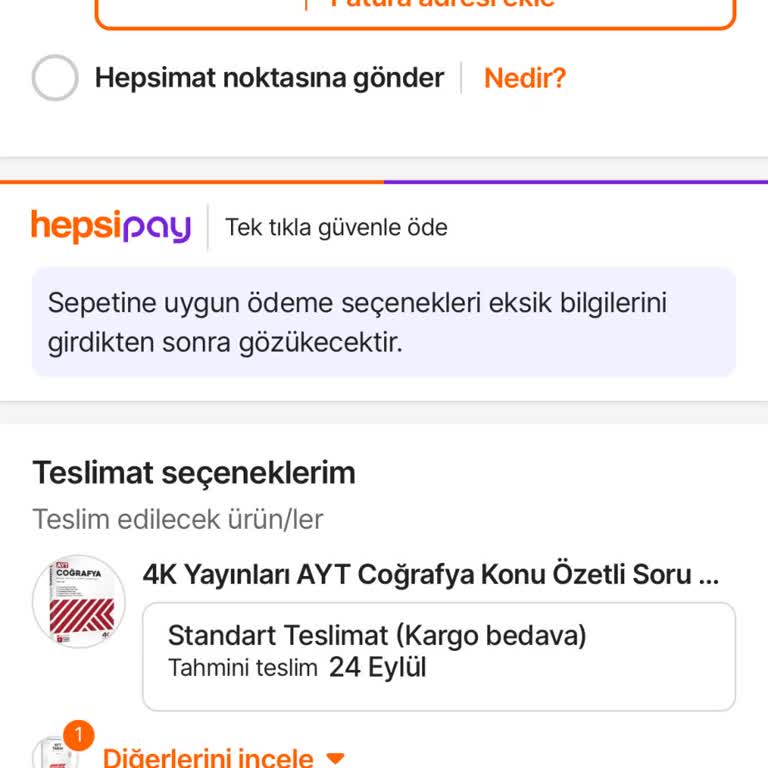 Hepsiburada Sipariş Veremiyorum Yardım Edin