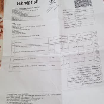 Samsung Klima 24 Lük