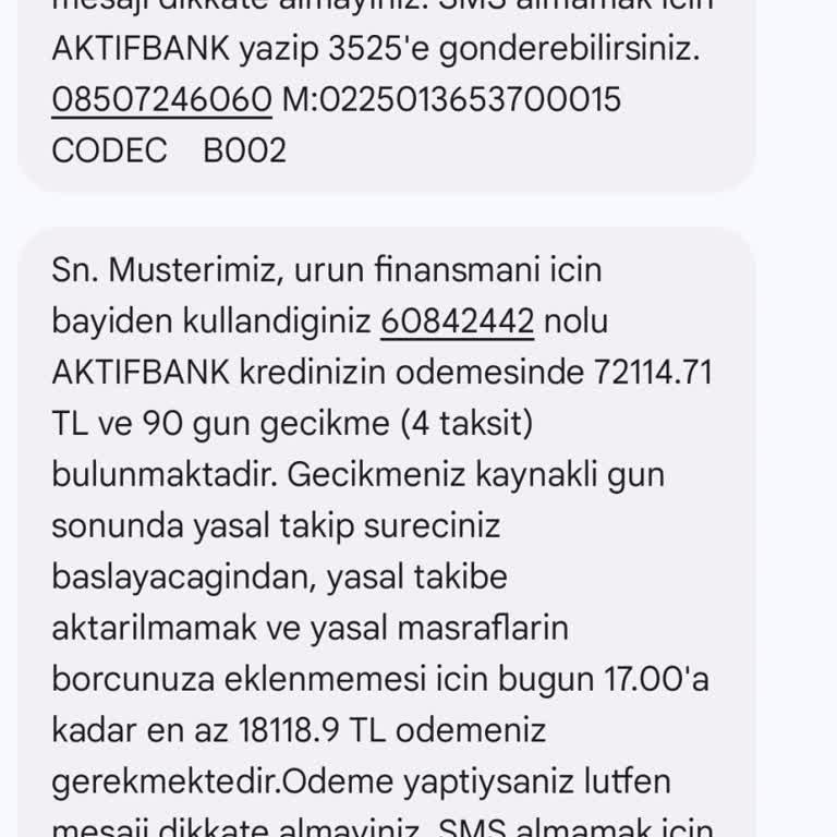 Aktif Bank Mağduruyum Yapılandırma Yapıldı Dediler