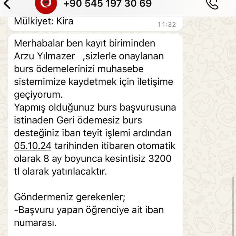 Burs Vaadiyle Dolandırıcılık Sancak Eğitim Öğretim Vakfı Şikayet