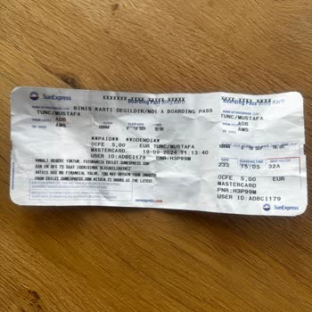 Sunexpress De Sonradan Öğrendiğimiz Fazla Bagaj Parası
