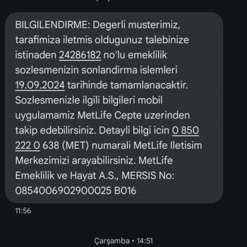 Metlife Emeklilik ve Hayat Otomatik BES Ödemesi Yapılmadı: Mağduriyet Yaşıyorum