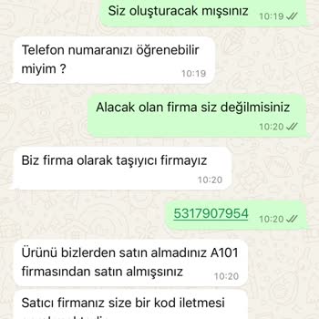 A101online.magazalarzincirim.com İademi Ve Maddi Manevi Zararımı Ödeyiniz Lütfen