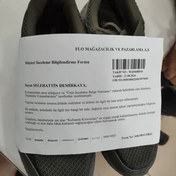 FLO Ayakkabı Şikayet Ürün İnceleme