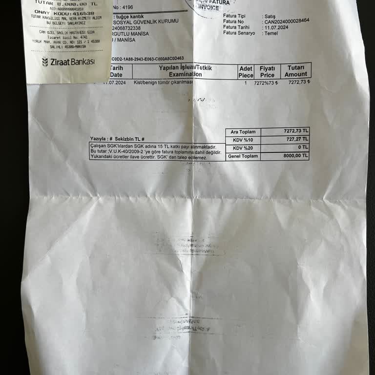 Özel Salihli Can Hastanesi Can Özel Hastanesi Fazla Para Talebi