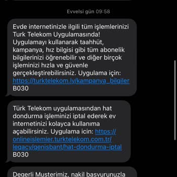 Türk Telekom Nakil İşlemi İçin Gelmiyor
