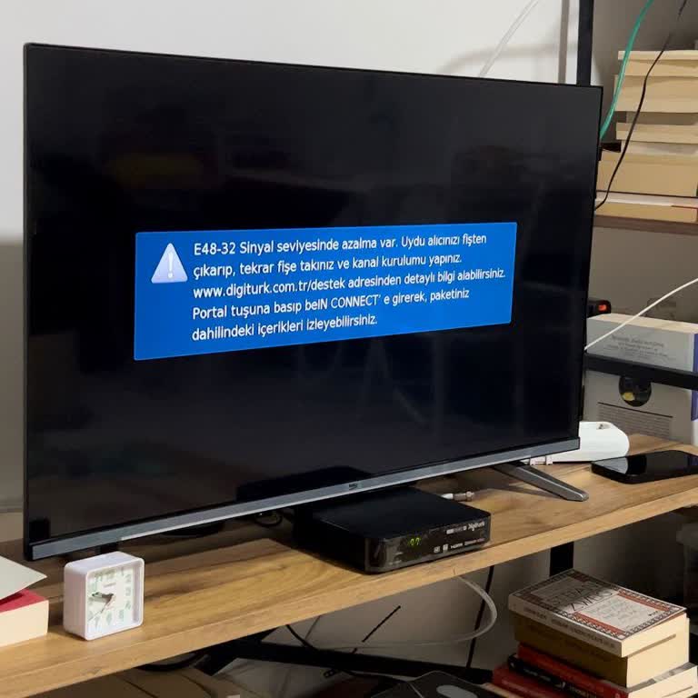 Digiturk E48-32 Sinyal Seviyesinde Azalma Var Hatası