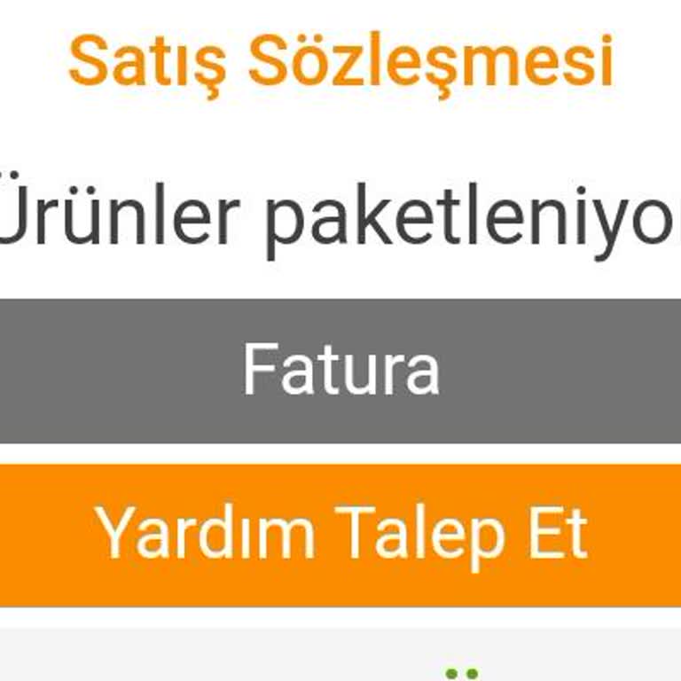 İncehesap "ürünler Paketleniyor" Da Kalması Ve Kargoya Verilmemesi