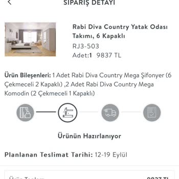 Vivense Ürün Teslimat Sıkıntısı