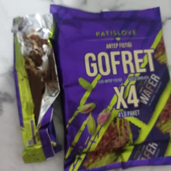 Patiswiss Antep Fıstıklı Gofret Şikayeti