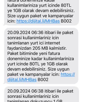 Turkcell Ek Paket Sorunu ve Bilgilendirme Eksikliği