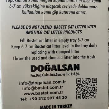 Doğalsan Hatalı Ürün Gönderimi