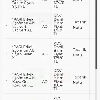 Eksik Ürün Gönderimi Slazenger