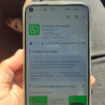 Huawei WhatsApp'a Giriş Sağlayamıyorum