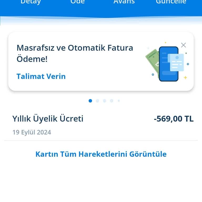 Denizbank Kredi Kartı Yıllık Üyelik Ücreti