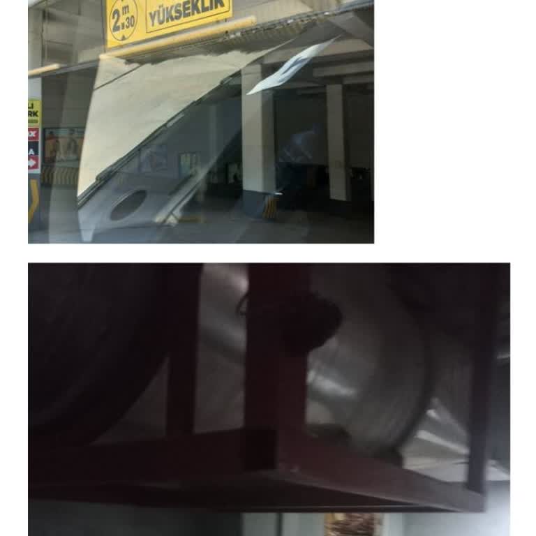 Novamall AVM AVM Otopark Yükseklik Tabelası Doğru Değil