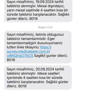 Medical Park Göztepe Asla Çözüm Odaklı Değil