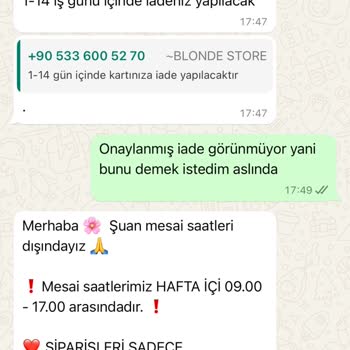 Blonde Store Butik Mağazasından Alışveriş Deneyimi