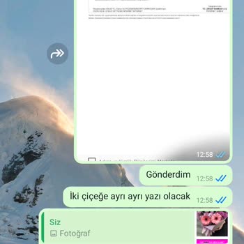 Efsun Çiçekçim Erzurum'da Çiçekçi Hizmeti İle İlgili Geri Dönüş Sorunu