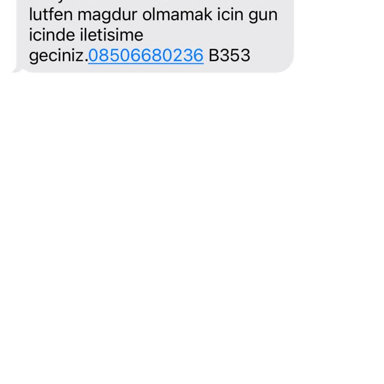 TLY UZLASMA (SMS) Yanlış Gönderilen Arabuluculuk Mesajı Hakkında Şikayet