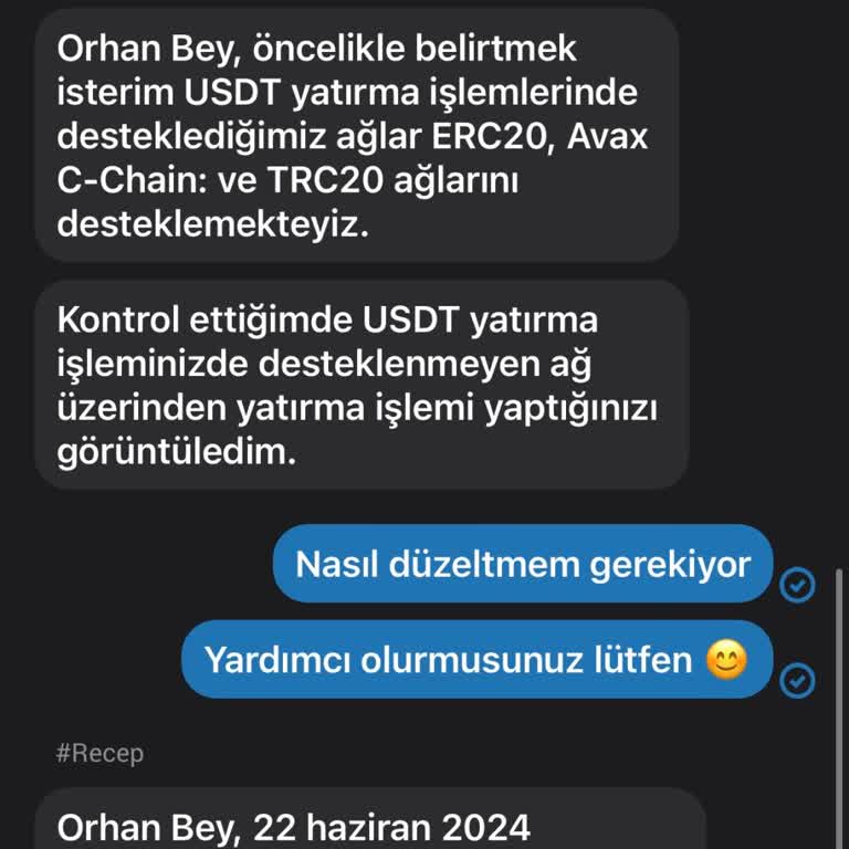BTCTURK Para İade Problemi