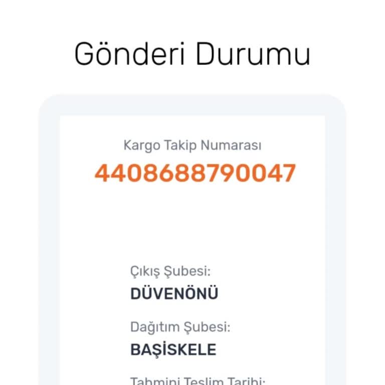 Trendyol Teslim Edilmeyen Sipariş!