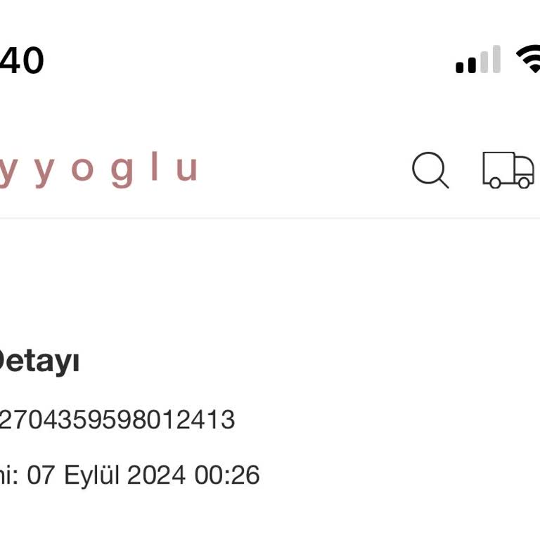 Beyyoglu Store Ürünü Kargoya Vermeyip Oyalıyor
