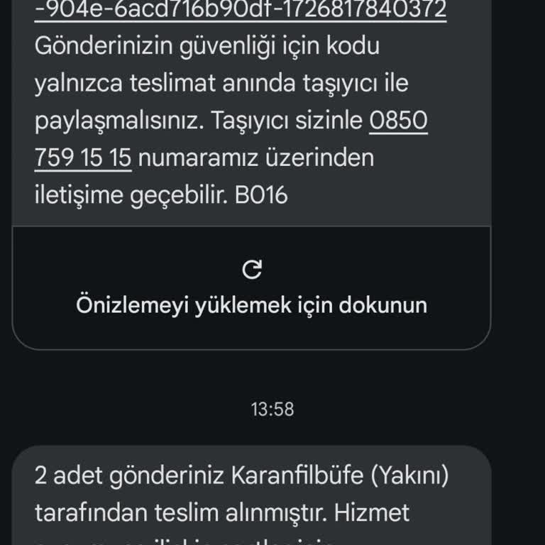 Trendyol Express Kargo Teslimat Sorumsuzluğu!