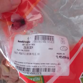 Keskinoğlu Tavuğun Kanlı Ve Mor Çıkması!