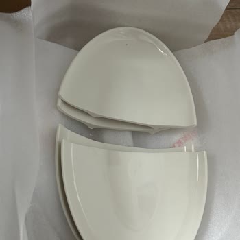 Shopier Porselenden Kırık Gelen Tabak