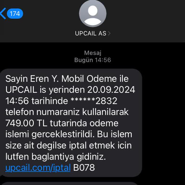 Upcail 749₺ Çekiyor Kafasına Göre