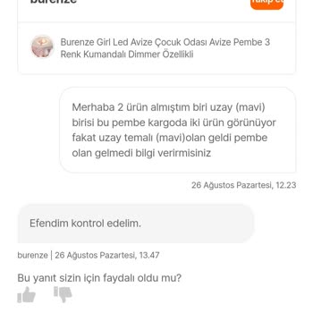 Burenze.com Ürünüm Gelmedi. Firma İlgisiz