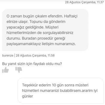 Burenze.com Ürünüm Gelmedi. Firma İlgisiz